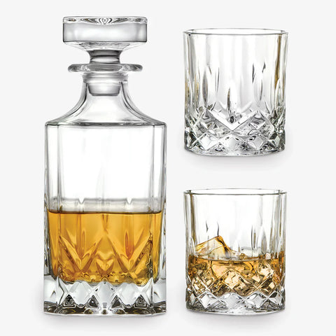 Chefs Hat Whisky Decanter Set