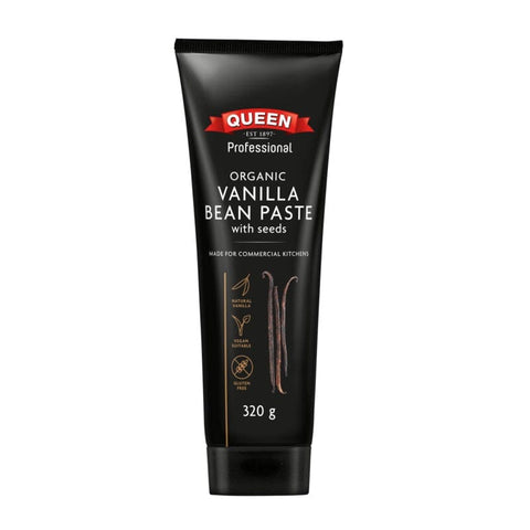 Organic Vanilla Bean Paste (Tube) 320g - Queen