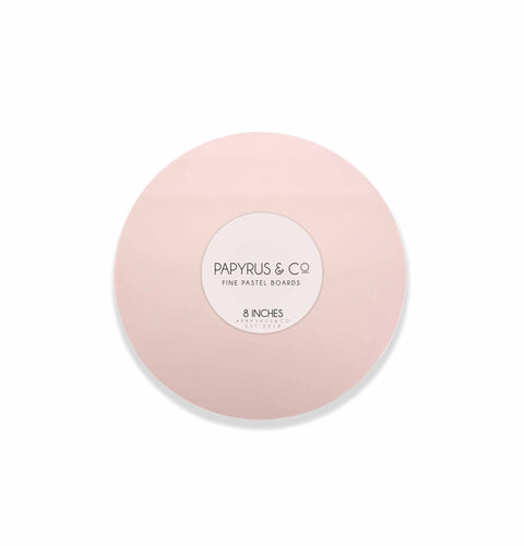 Pastel Pink 8" Round Masonite Cake Board-PAPYRUS-iPantry-australia