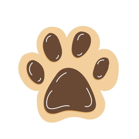 Paw Print Cookie Cutter-COO KIE-iPantry-australia