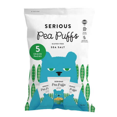 Pea Puffs Sea Salt Multipack - Serious Food Co.