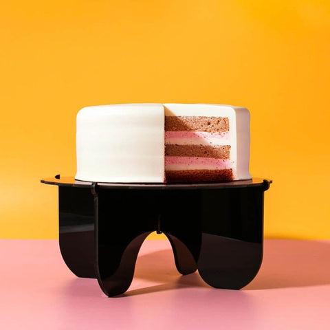 Plateau Gateau 3-Piece Cake Stand (Black)-Cake & Candle-iPantry-australia