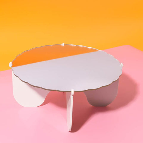 Plateau Gateau 3-Piece Cake Stand (Silver / White)-Cake & Candle-iPantry-australia