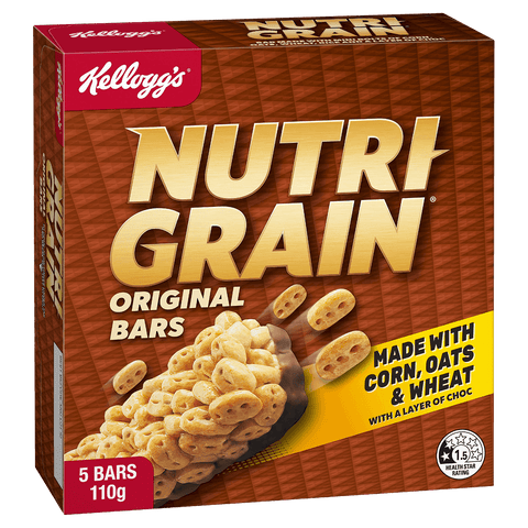 Kellog’s Nutri-Grain Bars Original 5 Pack | 110g
