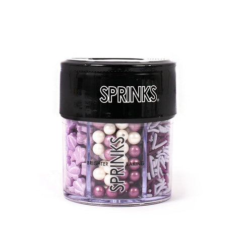 Purple Mystic 6 Cell Sprinkles (85g)-Sprinks-iPantry-australia