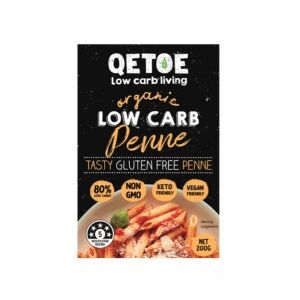 QETOE Organic Low Carb Penne | 200g