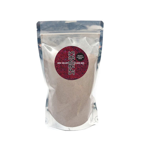 Red Velvet Mud Cake Mix (500g)-Sprinks-iPantry-australia
