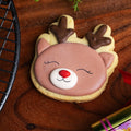 Reindeer Vanilla Cookie - Hey There Cookie! by Cake in the Afternoon