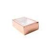 Rose Gold Cupcake Box With Pvc Window (Holds 6 Cupcakes)-PAPYRUS-iPantry-australia