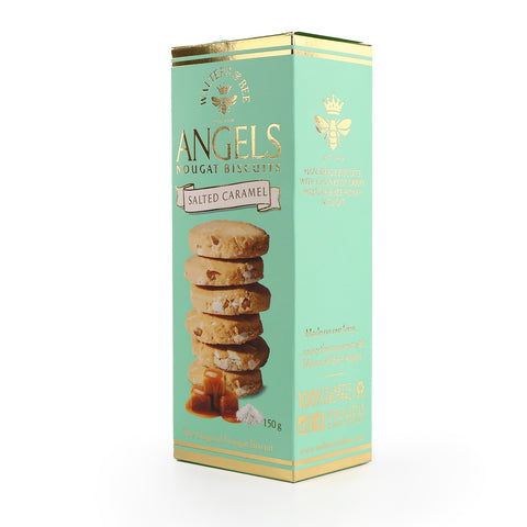 Walters Angels Nougat Biscuits Salted Caramel | 150g