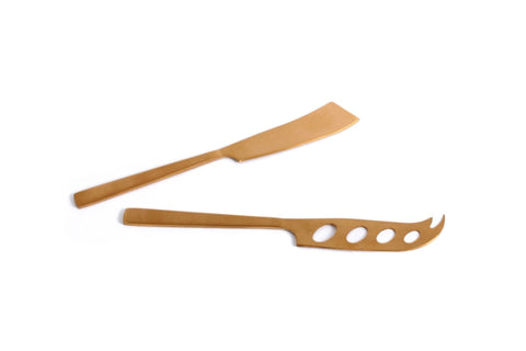 Satin Copper 2 Piece Cheese Set-GABEL & TELLER-iPantry-australia