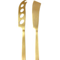 Satin Gold 2 Piece Cheese Set-GABEL & TELLER-iPantry-australia