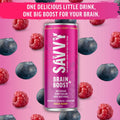 Savvy Brain Boost Mixed Berry 330ml-Beverages-SAVVY-iPantry-australia