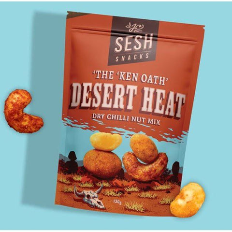 Sesh Snacks - Desert Heat Dry Chilli Nut Mix - Sesh Snacks