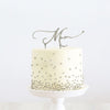 Silver Metal Cake Topper - Mum-Cake & Candle-iPantry-australia