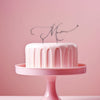 Silver Metal Cake Topper - Mum-Cake & Candle-iPantry-australia