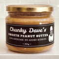 Smooth Peanut Butter 300g - (exp.03/05/2024)-Chunky Dave's-iPantry-australia