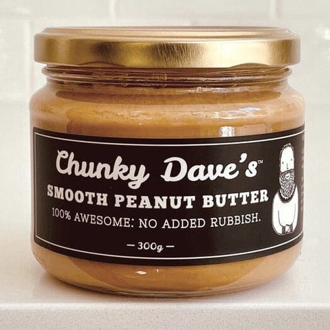 Smooth Peanut Butter 300g - (exp.03/05/2024)-Chunky Dave's-iPantry-australia