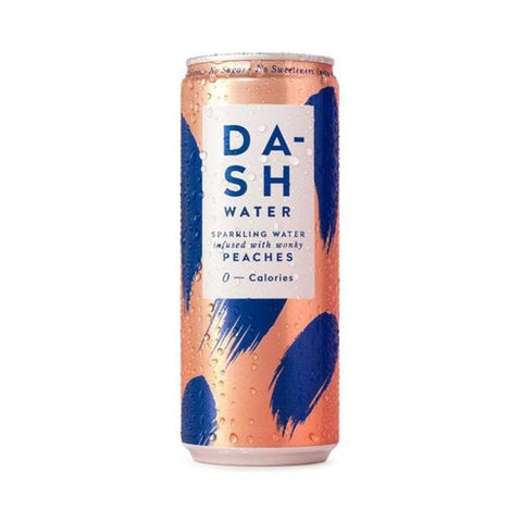 Sparkling Water with Peach 300ml 4Pk-Beverages-Dash Water-iPantry-australia