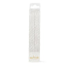 Spiral Cake Candles Pearlised White (Pack Of 12)-Cake & Candle-iPantry-australia