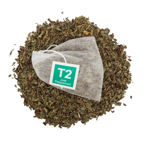 T2 Just Peppermint - Tin 60 Teabags - T2