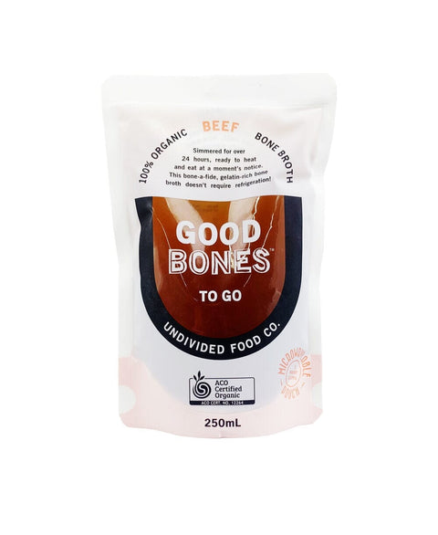 The Good Bones Beef Broth 250ml-Undivided Food Co Good Bones-iPantry-australia