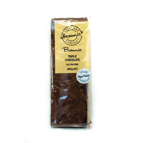 Triple Chocolate Brownie 280g (EXP 02.07.24)-Indulgence-Bellarine Brownie Company-iPantry-australia