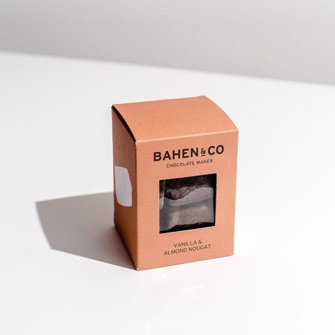 Vanilla & Almond Nougat Chocolate Coated 100g (exp 10-05-24)-Indulgence-Bahen & Co-iPantry-australia