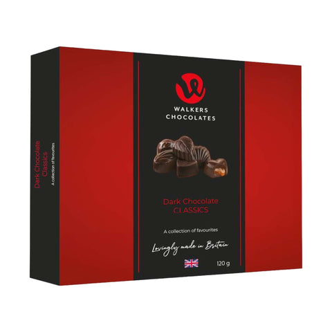 Walkers Chocolates Box - Dark Classics 120g - Walkers