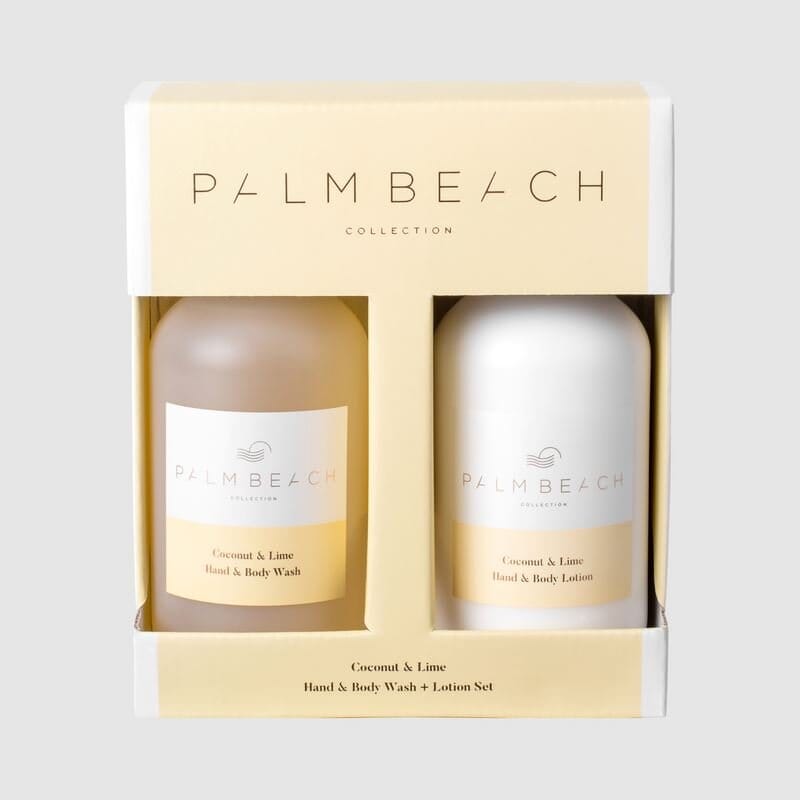 coconut palm lotion Palm Beach Collection Wash & Lotion Coconut & Lime Gift Pack – iPantry