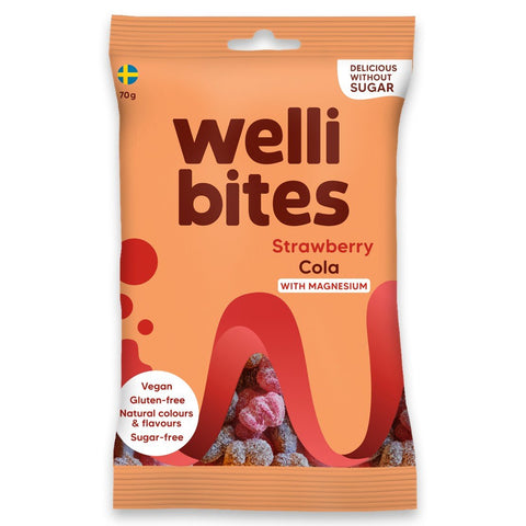 Wellibites Strawberry & Cola 70g - Wellibites
