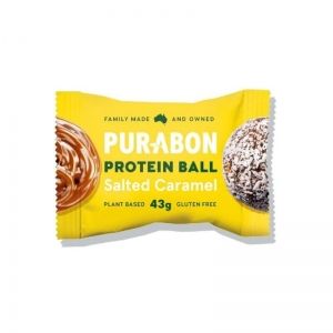 Purabon Protein Ball Salted Caramel | 43g